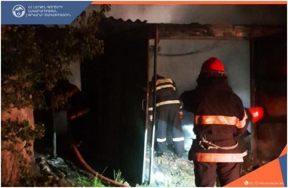 Խոշոր հրդեհ «Վանաձոր քիմպրոմի» տարածքում. փրկարարները կանխել են հրդեհի տարածումը դեպի հարակից շինություններ